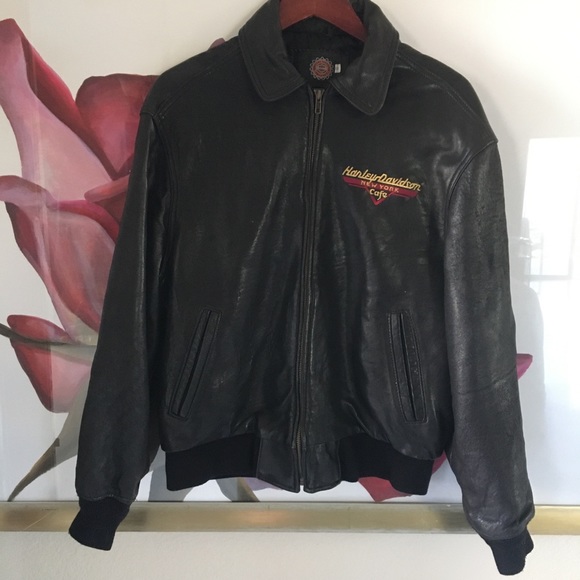 π΄π’ π―AUtHeNtIC LeAtHeR HaRlEy DaVIDsON JAcKeT - Picture 3 of 15